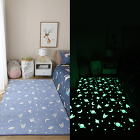 Saké tapis de maison Il brille la nuit gris noctilucence tapis et carpettes coton salon grand tapis central