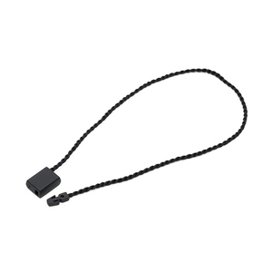 Etiquetas de código de barras personalizables cuadradas negras, etiquetas de tienda, etiquetas de poliéster con cuerda <span class=keywords><strong>para</strong></span> <span class=keywords><strong>ropa</strong></span>, etiquetas de cuerda <span class=keywords><strong>para</strong></span> tiendas minoristas - Product Image 5