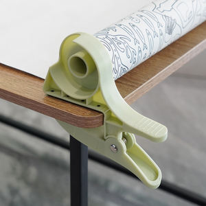 Eagle 2PCS Office Gift Wrapping Paper Clamp Holder Hand Hold Clamp <b>Organiser</b> <b>Desktop</b> Present Packing Tool - Product Image 6