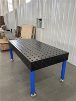 Nouvelles tables de soudage réglables en acier Q355 pour travaux de soudure 3D