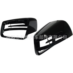 Cubiertas de espejo retrovisor compatibles en negro brillante para Mercedes Benz A B C E S CLA GLA GLK Juego completo - Product Image 3