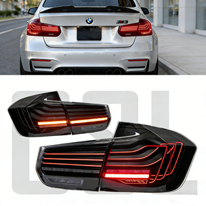 Luces Traseras LED de Lente Transparente Nuevas para BMW Serie 3 F30 F35 2013-2018 LCI, Actualización Retrofit 12V 36W 6000K 6000 lm, Señal de Giro y Freno - Product Image 4