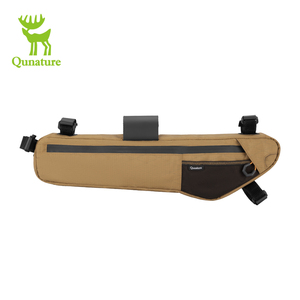 Qunature <span class=keywords><strong>Bikepacking</strong></span> Sac de cadre de vélo Sac de <span class=keywords><strong>VTT</strong></span> de route Touring Riding Front Hanging Bag - Product Image 1