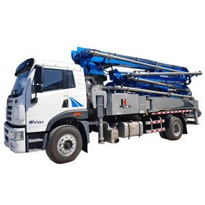 Fabricant chinois JIUHE Prix d'usine Pompe à béton 25m 30m Petite pompe à béton Camion à béton à vendre - Product Image 6