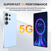 Téléphones mobiles 5G, smartphone, 16 Go de RAM, 1 To de stockage, grand écran, téléphone mobile double SIM