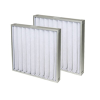 Filter Udara Pra-filter Nylon yang Dapat Dicuci dan Disesuaikan untuk Ventilasi AC, Jaring Logam Aluminium, Filter Udara AC