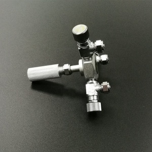 <span class=keywords><strong>Aquarium</strong></span> Fish Tank Acier Inoxydable 3 Voies CO2 Splitter Fine Tuning Valve - Product Image 3