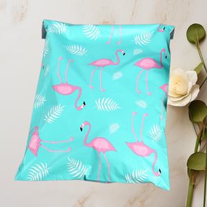 Enveloppes d'expédition écologiques imperméables en polyéthylène, motif marguerites fantaisie, couleurs printanières, 10x13 pouces, vente en gros - Product Image 2