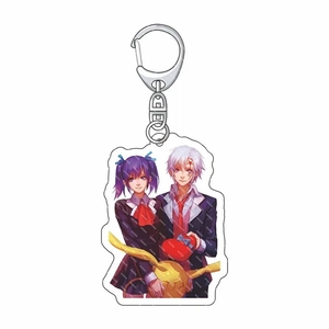 <span class=keywords><strong>Anime</strong></span> <span class=keywords><strong>D</strong></span>.<span class=keywords><strong>Gray</strong></span>-man Yu Kanda Linali Lee Figurine en acrylique Porte-clés <span class=keywords><strong>D</strong></span>écoration Collection Modèle Jouet Cadeaux - Product Image 6