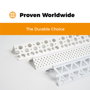 Profilé d'angle en PVC résistant aux UV et aux chocs élevés pour la réparation et la protection des murs - Product Image 6