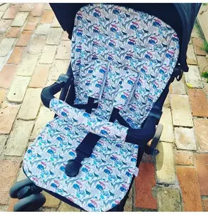 Neujahrs aktion Cosy Pink Lovely Buggy Kissen polsterung Langlebige wasserdichte weiche Autos itz einsatz Kinderwagen einlage für Babys Mädchen