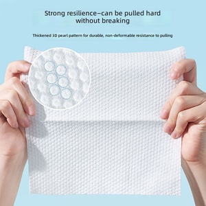NEW High Water Absorption Capacity Thick Facial Cleansing Wipes Beauty <strong>PaperTowels</strong> Soft CottonTowels Pull Out Facial WashTowels - Product Image 6