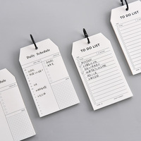 Myway 2026 Bloc-notes adhésifs personnalisés sans colle pour liste de tâches et planning quotidien, design simple, vente en gros