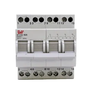 Automatic Transfer Switch Single Phase 32A 63A Modular manual Changeover Switch