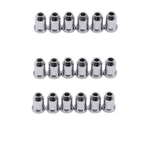Capuchons de cordes de <span class=keywords><strong>guitare</strong></span> dorés personnalisés en forme de corps et boucles de fixation, compatibles avec les projets DIY de basses et de guitares électriques - Product Image 4