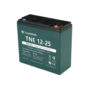 Baterai Tianneng TNE12-25 12V20Ah Kapasitas Tinggi Tertutup 240Wh 500 Siklus Hidup untuk Sepeda Listrik/Skuter & Kendaraan Listrik - Product Image 2