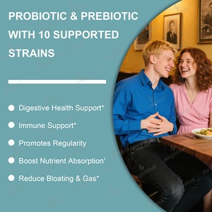 สูตรผลิตภัณฑ์เสริมอาหารเพื่อสุขภาพลำไส้ aeglewell พร้อมโปรไบโอติกพรีไบโอติกโปสโตไบโอติกและเอนไซม์ย่อยอาหารสำหรับผู้หญิงและผู้ชาย - Product Image 6