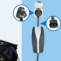 New Energy 16A Schuko adaptateur chargeur Mobile Greater South Africa EV connecteur prise Type de prise