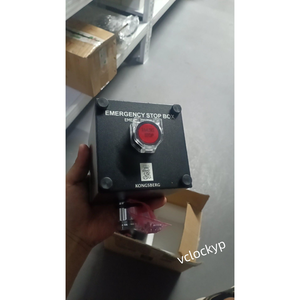1 Uds. NUEVO KONGSBERG CS17006.01 Caja de botones de parada de emergencia, entrega a través de Fedex/DHL - Product Image 1