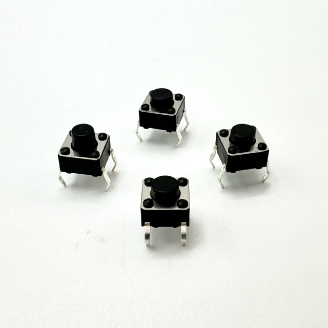 6*6MM Temperature Resistant Long Life Touch Switch 4-pin Vertical Straight Plug Micro Touch Button Switch