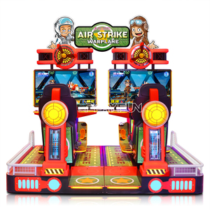 Air Strike Coin vận hành 2 người chơi mô phỏng chuyến bay chuyển động lái máy chơi game Arcade cho công viên giải trí - Product Image 2