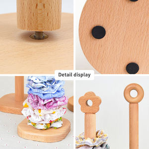 Support de rangement pour bijoux en <span class=keywords><strong>bois</strong></span> de style japonais, en <span class=keywords><strong>bois</strong></span> massif, pour cheveux, avec cordon de tête - Product Image 5