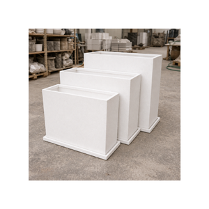 กระถางต้นไม้ไฟเบอร์กลาส Chau Viet ทนทาน น้ำหนักเบา เป็นมิตรกับสิ่งแวดล้อม ปรับแต่งได้ กระถางปลูกต้นไม้คุณภาพสูง - Product Image 1