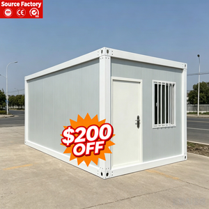 Casa Prefabbricata Modulare Smontabile da 20 Piedi a Montaggio Rapido, Ufficio Portatile, Casa Container per Cantieri Edili - Product Image 1