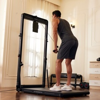 INNODIGYM L11 Machine à câbles professionnelle - Construction en acier au carbone pour l'entraînement à domicile, les squats et les exercices de musculation du corps entier