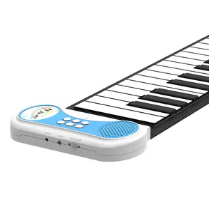 באיכות גבוהה אלקטרוני דיגיטלי 49 מפתח להפשיל פסנתר גמיש מקלדת פסנתר למתחילים