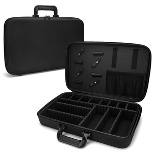 Professional <strong>Barber</strong> Hair Clipper Kit Cordless Electric Trimmer <strong>Set</strong> with <strong>Scissors</strong> Comb Case for Men Hair Cutting Salon Home Use - Product Image 2