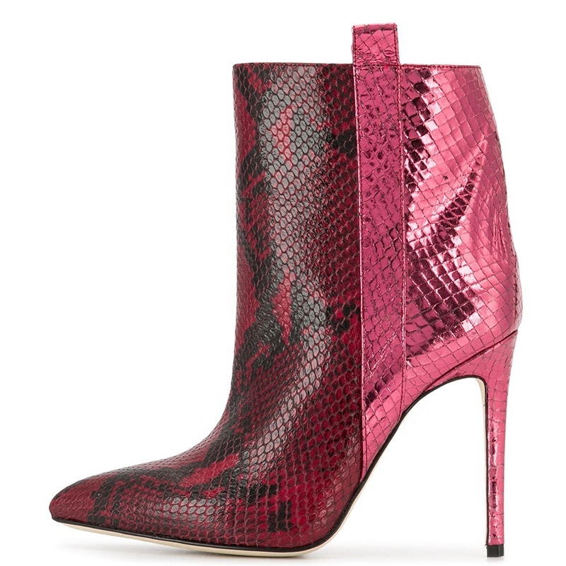 Trendy Zebra Stiletto Heels Pointed Toe