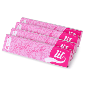 New LtI Pink King Size Slim Ultra-thin 33pcs Premium Rolling Paper Classic Cone Shape Essential for - Product Image 2