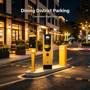 Rfid <b>Access</b> <b>Control</b> <b>Card</b> Ticket Parking System With Barcode Dispenser Self Service Payment Kiosk For Shopping Mall Parking Lot - Product Image 1