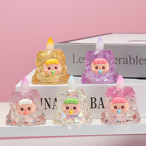 Yu Mo Starry Dream Wishing <b>Candles</b> Blind Box Cute Resin Ornament Valentine's Day <b>Gift</b> Irregular Shape All Seasons - Product Image 1