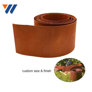 Bordure de jardin facile à installer YW Industrial, décoration, 5m 10m, bordure de pelouse <span class=keywords><strong>en</strong></span> acier corten pré-rouillé <span class=keywords><strong>en</strong></span> <span class=keywords><strong>rouleau</strong></span> - Product Image 2