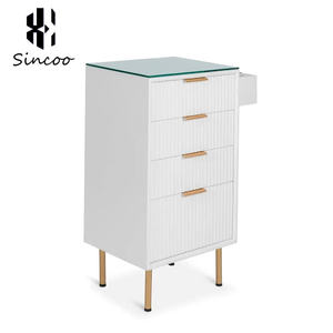 Luxury Custom Colors Design Beauty Salon Multi-functional Beauty Rack Tool Cart Spa Foot Massage Treatment Nail Salon Tool Cart - Product Image 4