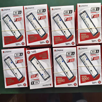 Nouveau K-INGSTON NV3 M.2 PCIe4 NVMe SSD 500GB-4TB Simple Face Faible Consommation 7300MB/s Lecture/6600MB/s Écriture pour Ordinateur de Bureau et Gaming Original