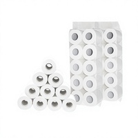 Papier toilette en pâte de bois vierge à âme creuse, vente en gros, usage commercial, hôtels, maisons d'hôtes, maisons, mouchoirs pour le commerce extérieur, sur mesure