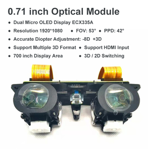 1080P Mini écran <span class=keywords><strong>Micro</strong></span> <span class=keywords><strong>OLED</strong></span> 0.71 pouces FHD1920 * 1080 ECX335AF LVDS 0.71 pouces écran AMOLED portée imageur thermique AR VR <span class=keywords><strong>Micro</strong></span> <span class=keywords><strong>OLED</strong></span> - Product Image 5