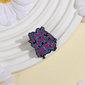 Spilla <span class=keywords><strong>Jinx</strong></span> Was Here, Pins in Smalto Personalizzati, Spille Metalliche Cool di Giochi e Anime, Badge per Zaino e Bavero, Gioielli Souvenir, Regali per Amici - Product Image 2