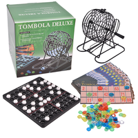 Factory Direct 90 boules de bingo comprend des marqueurs de Cage Master Board Family Fun Night Deluxe Bingo Game Set