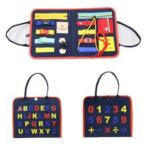 Красочные игрушки Монтессори, войлок, книга, популярная детская игрушка, сумка для занят, высокое качество, войлочная доска, новые игрушки в форме динозавра - Product Image 2