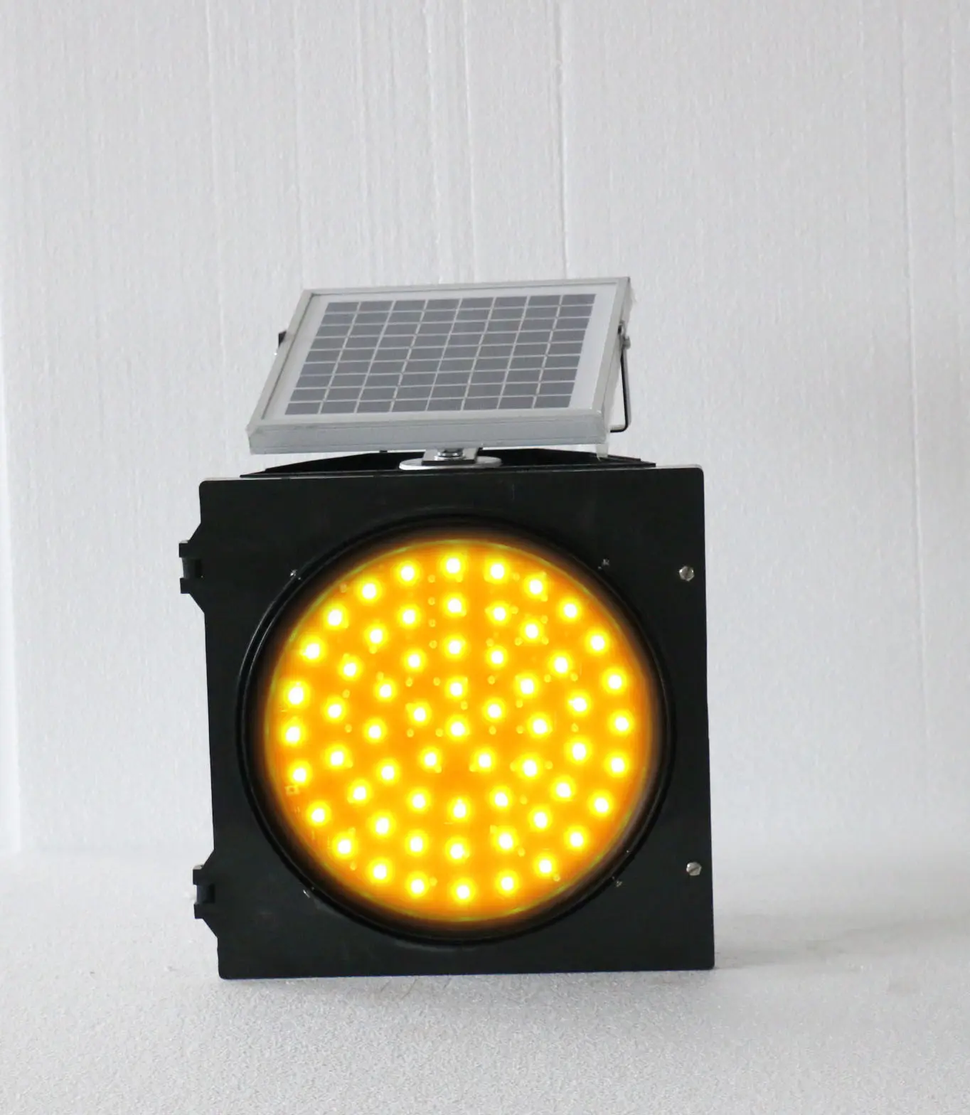 Fashion solar traffic blinker warning sign board solar led warning traffic strobe light