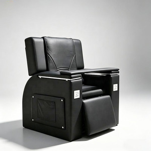 Fauteuil de pédicure et de massage portable sans tuyauterie, inclinable, à angle réglable, sans pompe, pour salon de manucure - Product Image 1