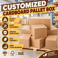 Boîtes d'expédition en carton kraft robustes, écologiques, pour l'exportation, vente en gros