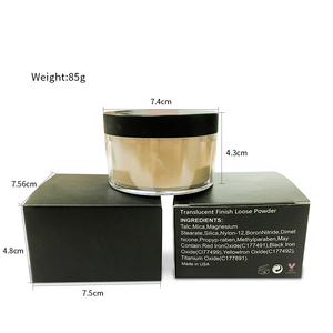 Maquillaje en <span class=keywords><strong>polvo</strong></span> facial impermeable de larga duración, etiqueta privada personalizada, pequeña cantidad mínima, <span class=keywords><strong>Banana</strong></span> translúcida, maquillaje en <span class=keywords><strong>polvo</strong></span> suelto - Product Image 6
