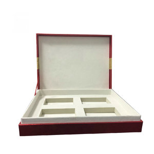 Sang Trọng Tùy Chỉnh Cuốn Sách Hình Squarer Từ Đóng Cửa Hộp Quà Tặng Với Bóng Matte Miếng Bọt Biển Lót Hộp Quà Tặng Đóng Gói Nghệ Thuật <span class=keywords><strong>Pape</strong></span> Hộp Quà Tặng - Product Image 4