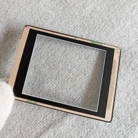 Panneau de protection d'appareil photo en verre trempé, imprimé en sérigraphie noire, usiné avec précision