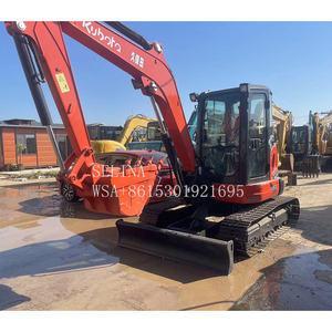 Precio barato horas de trabajo bajas Kubota excavadora Japón Original usado Kubota Mini excavadora Kx163 6ton para la venta - Product Image 4